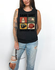 Same Shirt Different Hat- Women's Flowy Muscle Tank