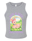 Save a Deer Hunt a Pedophile - Women's Fitted Micro Rib Tank