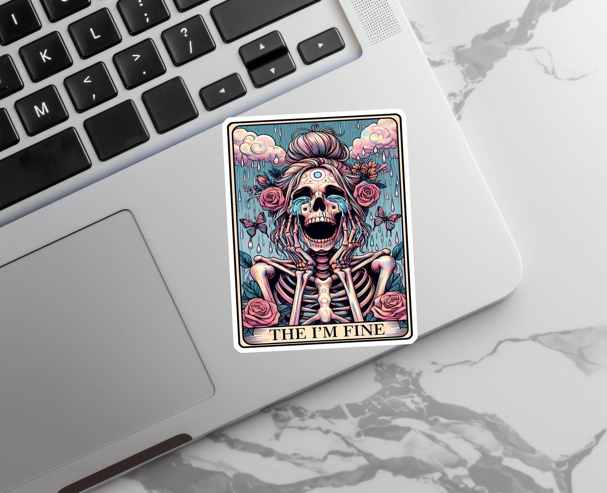 Off My Meds - Vinyl Water Resistant Sticker, Laptop Sticker, Phone Sticker, Water Bottle Sticker, Cute Decal