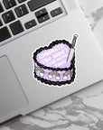 Congrats, You Didn't Stab Anyone Today - Vinyl Water Resistant Sticker, Laptop Sticker, Phone Sticker, Water Bottle Sticker, Cute Decal