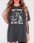 Dogs Because People are Creepy - Comfort Colors T-shirt, Funny Shirt, Dark Humor