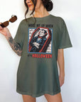 Wake Me Up When It's Halloween - Comfort Colors T-shirt, Funny Shirt, Dark Humor