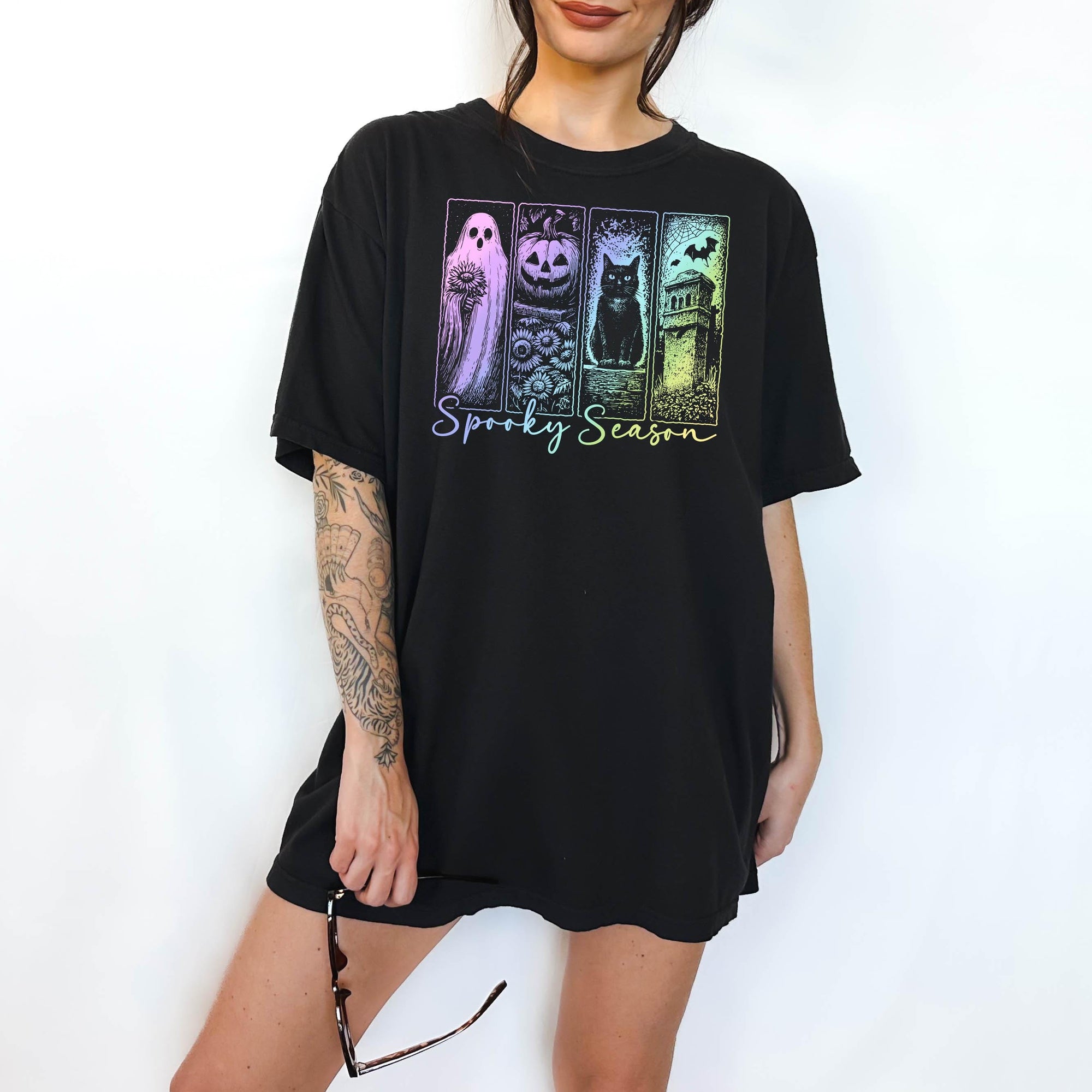 Pastel Spooky Halloween - Comfort Colors T-shirt, Funny Shirt, Dark Humor