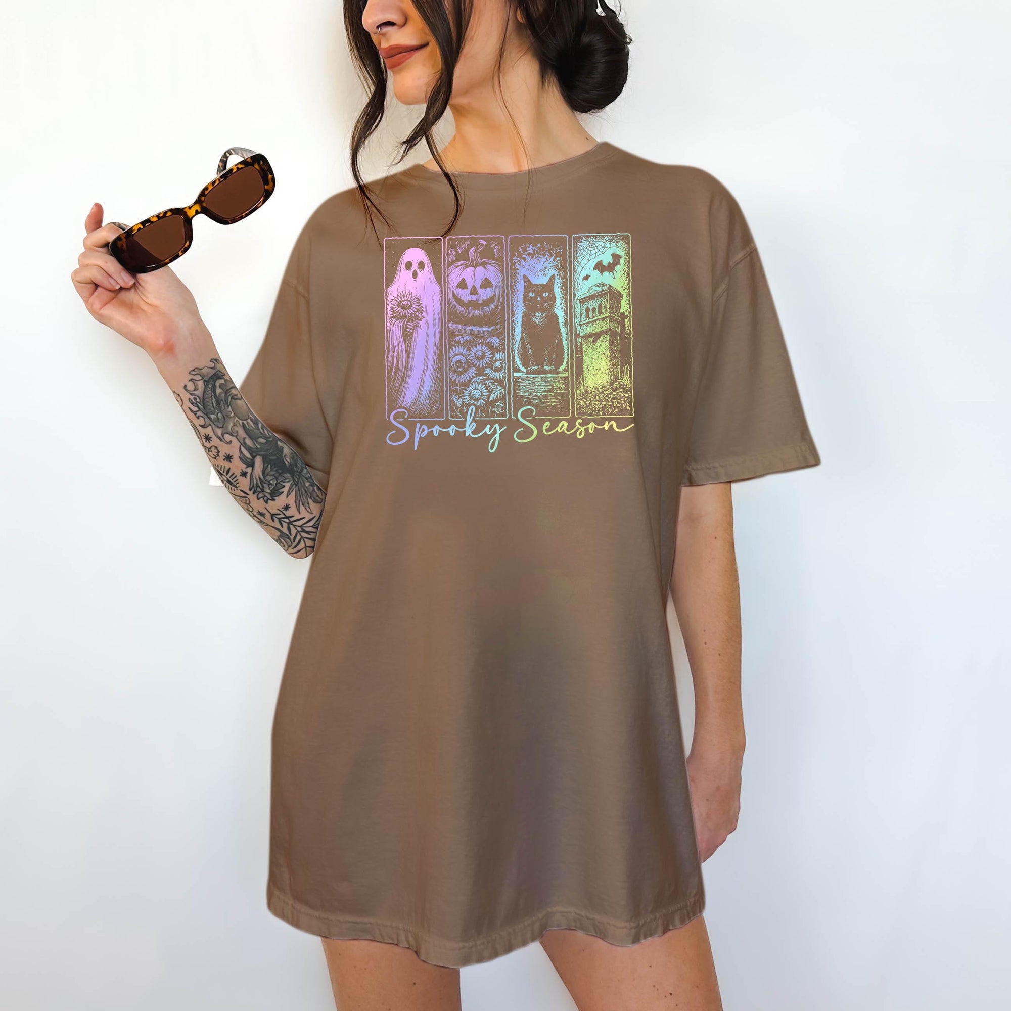 Pastel Spooky Halloween - Comfort Colors T-shirt, Funny Shirt, Dark Humor
