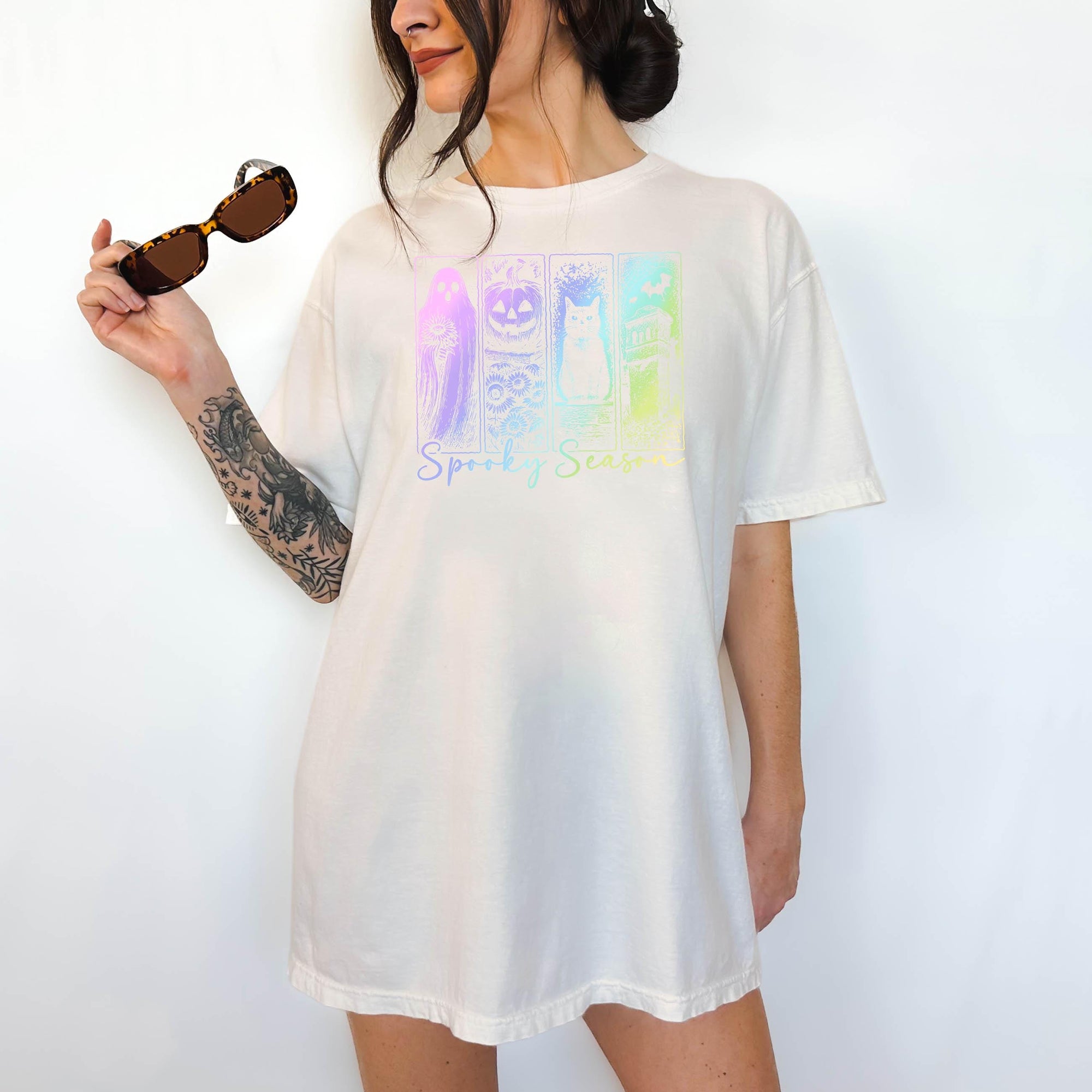 Pastel Spooky Halloween - Comfort Colors T-shirt, Funny Shirt, Dark Humor