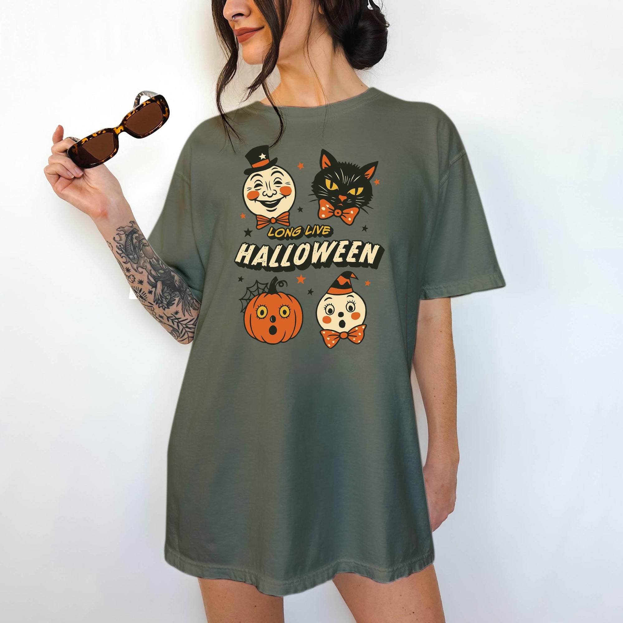 Long Live Halloween - Comfort Colors T-shirt, Funny Shirt, Dark Humor