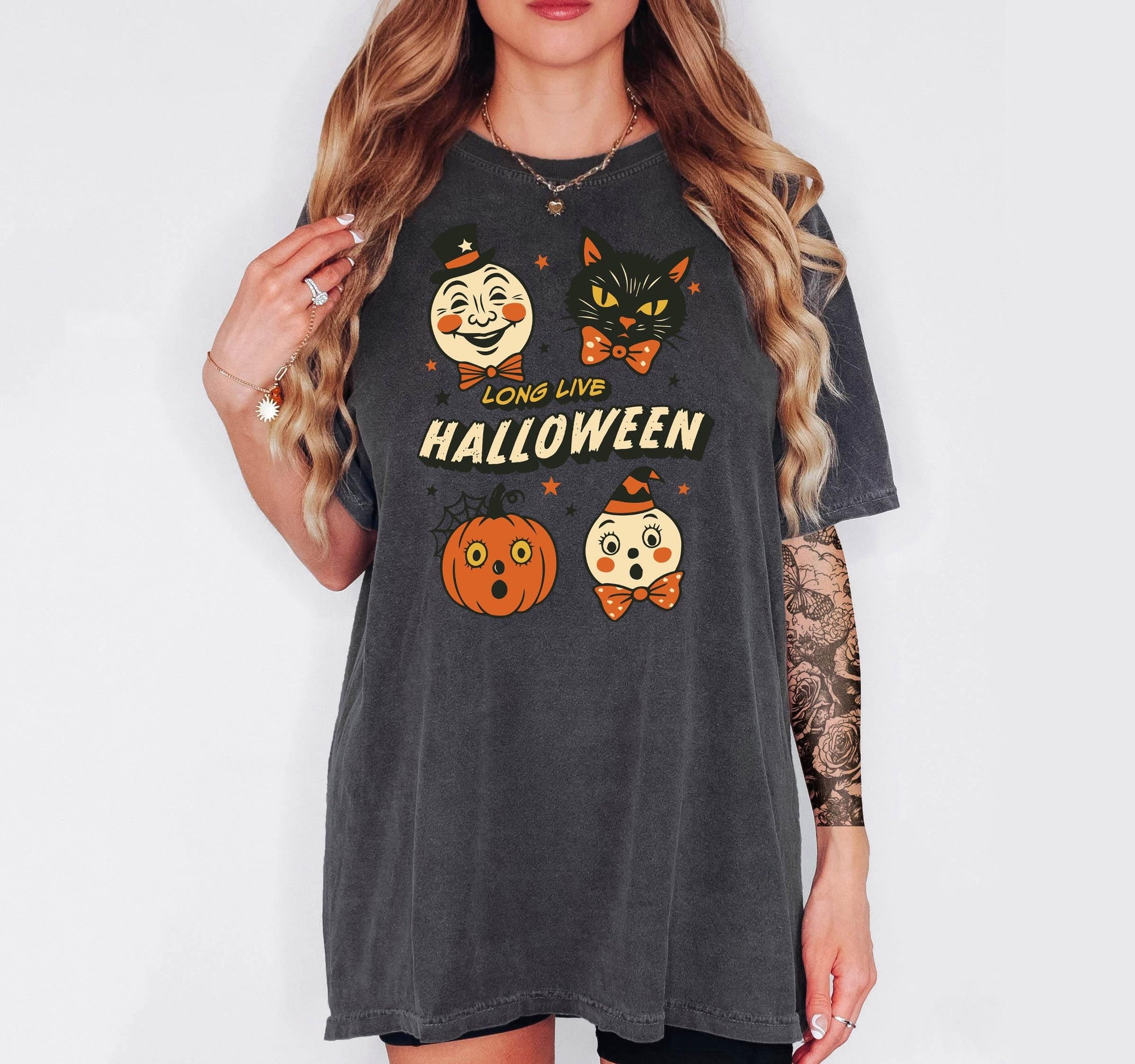 Long Live Halloween - Comfort Colors T-shirt, Funny Shirt, Dark Humor