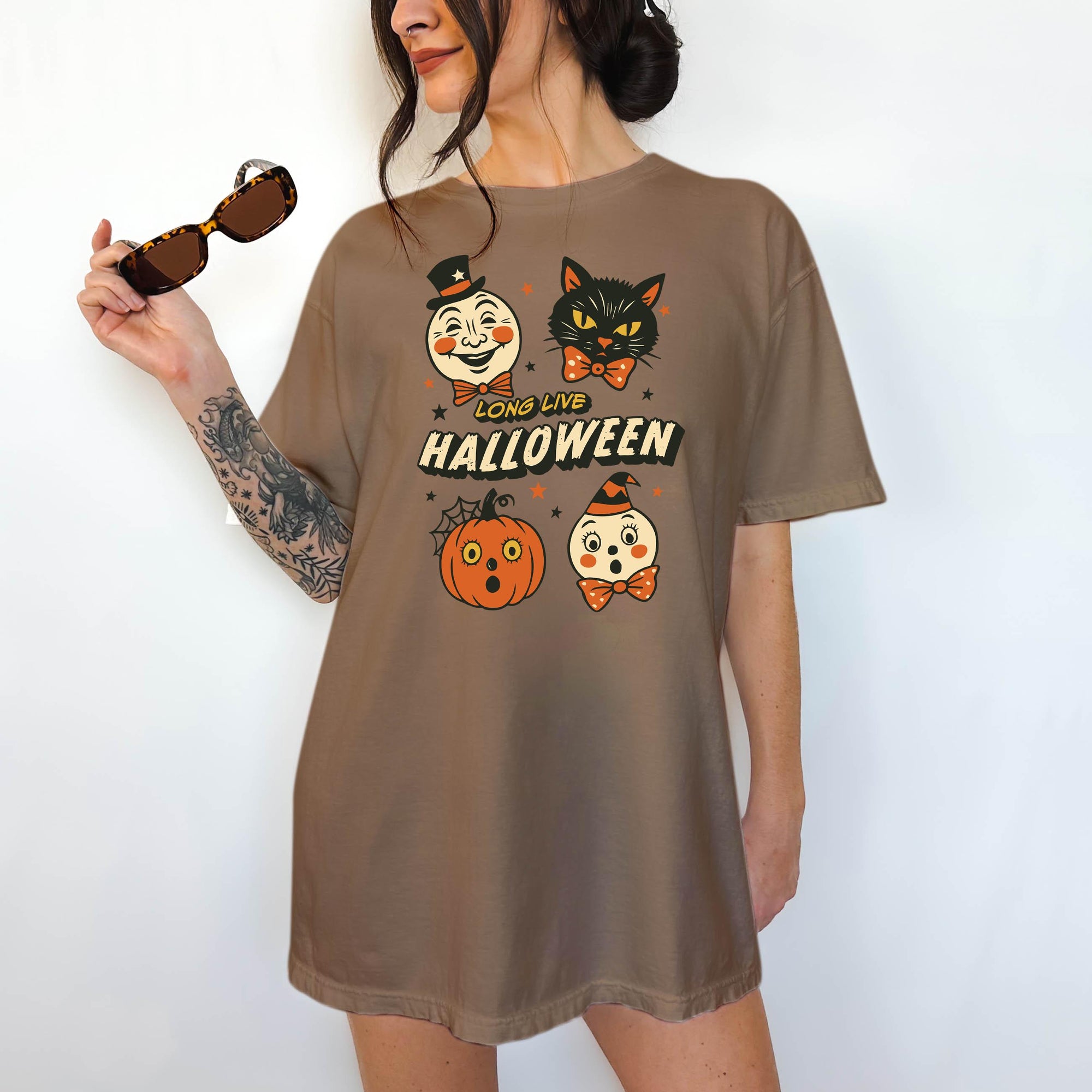 Long Live Halloween - Comfort Colors T-shirt, Funny Shirt, Dark Humor