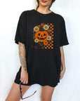 Retro Pumpkin - Comfort Colors T-shirt, Funny Shirt, Dark Humor