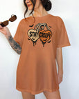 Stay Creepy - Comfort Colors T-shirt, Funny Shirt, Dark Humor