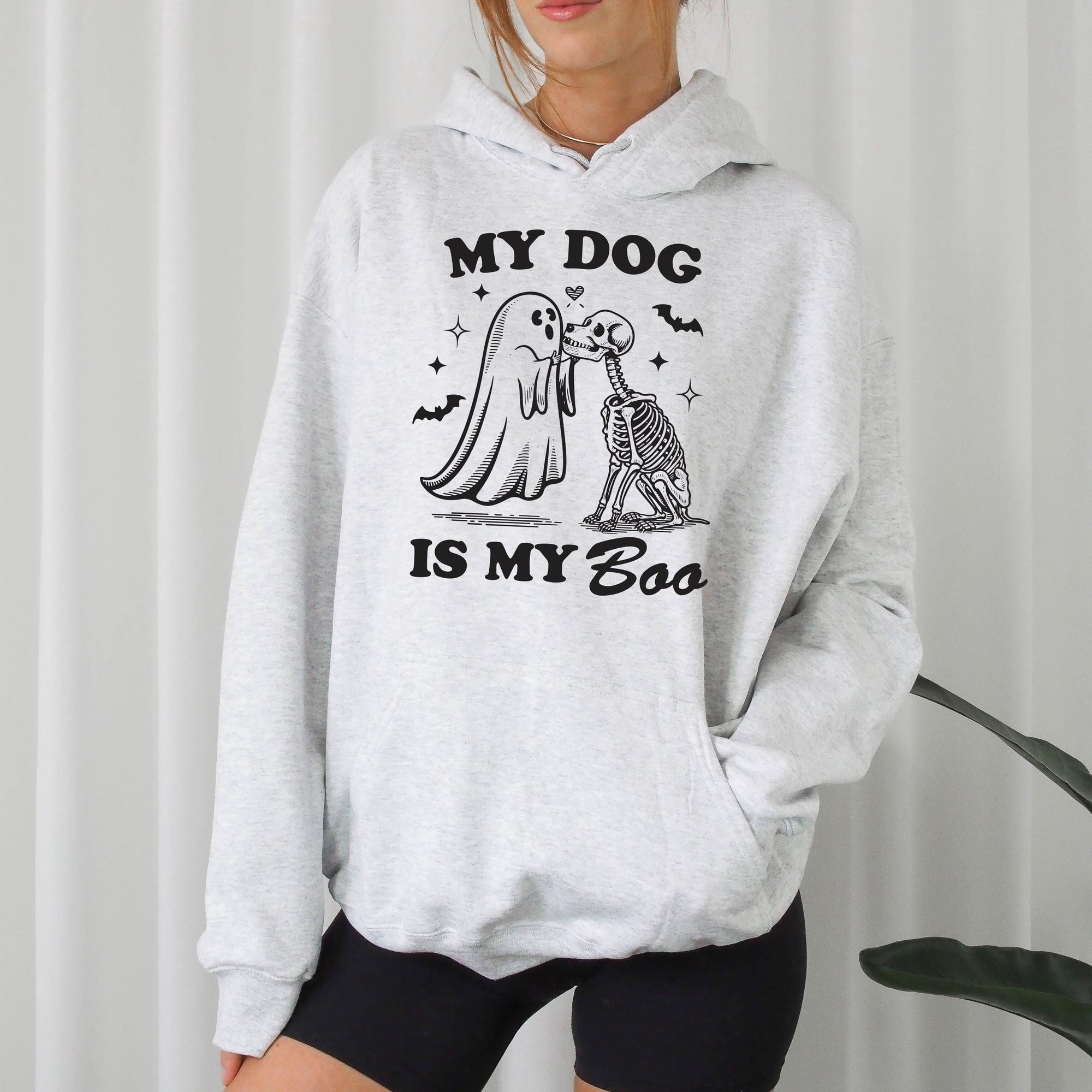 My Dog is My Boo - Crewneck Sweatshirt or Hoodie