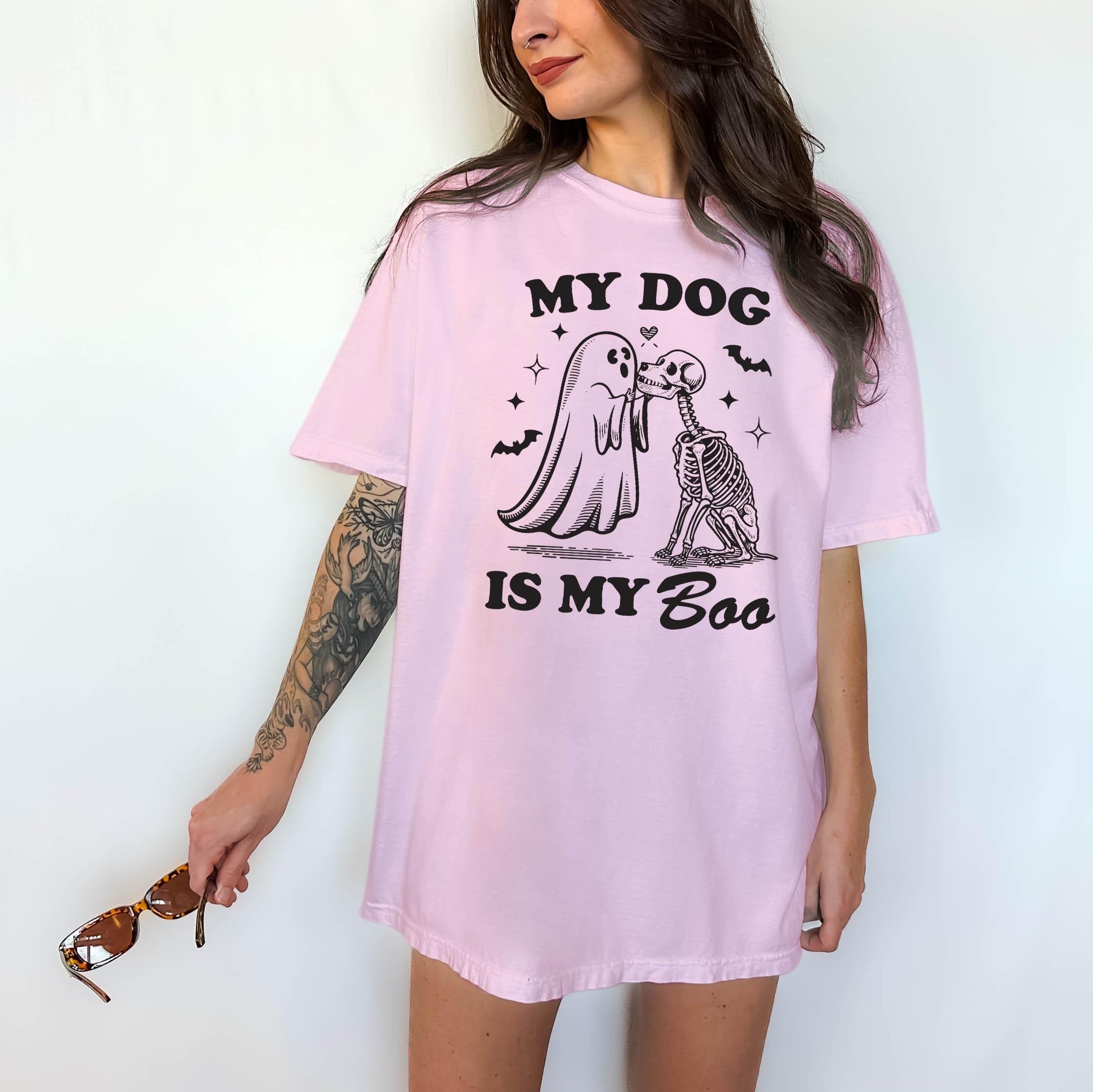 Dogs Because People are Creepy - Comfort Colors T-shirt, Funny Shirt, Dark Humor