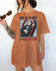 Wake Me Up When It's Halloween - Comfort Colors T-shirt, Funny Shirt, Dark Humor