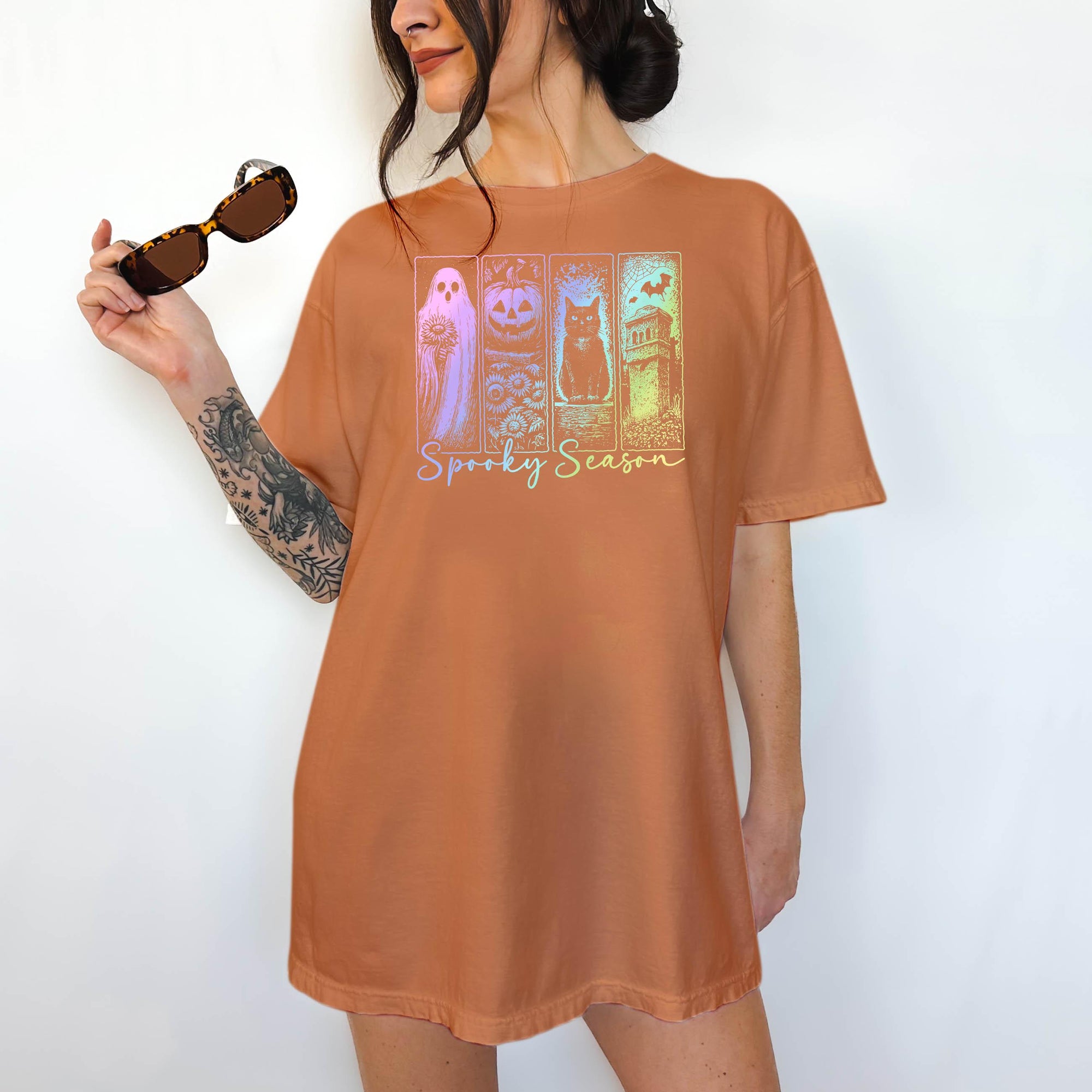 Pastel Spooky Halloween - Comfort Colors T-shirt, Funny Shirt, Dark Humor