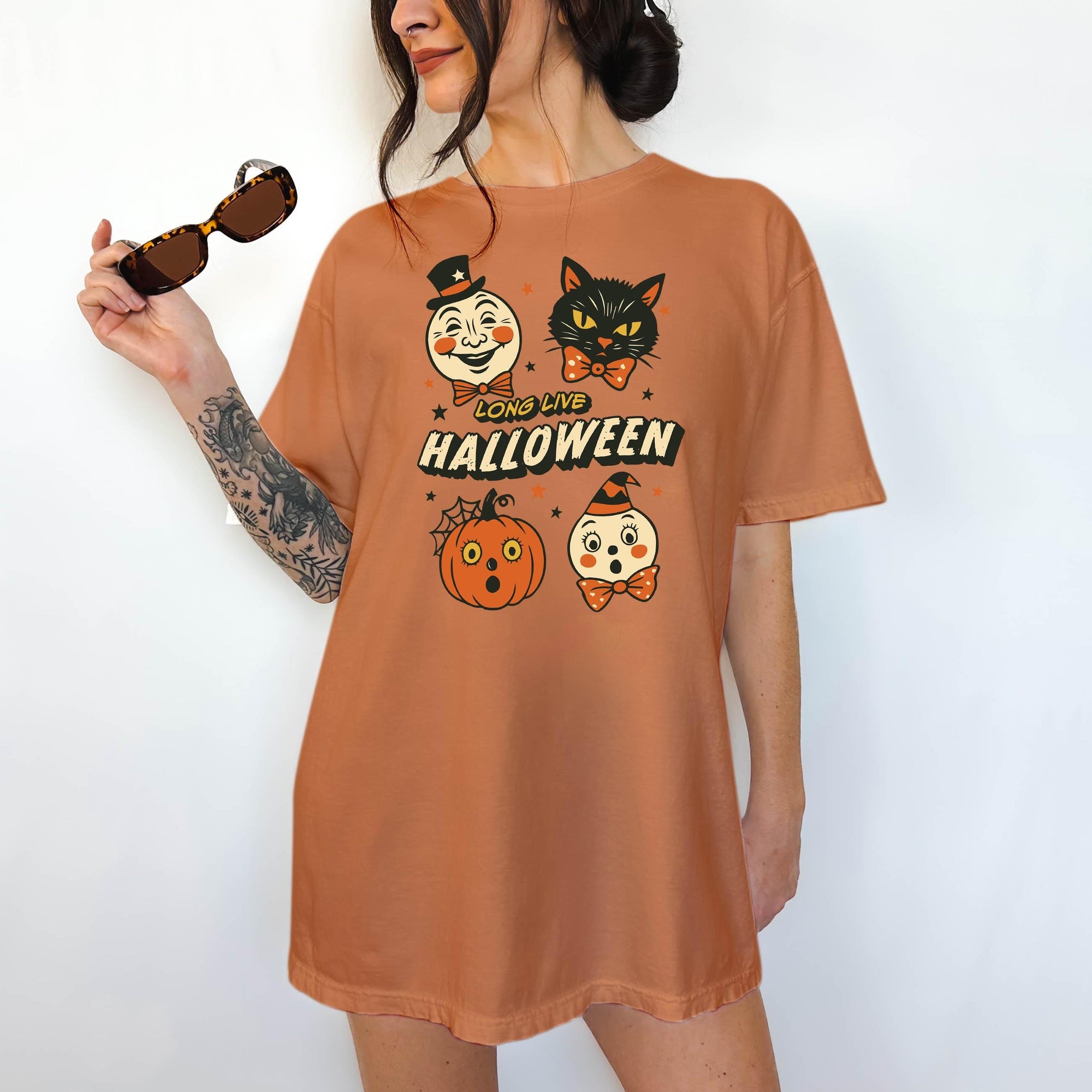 Long Live Halloween - Comfort Colors T-shirt, Funny Shirt, Dark Humor