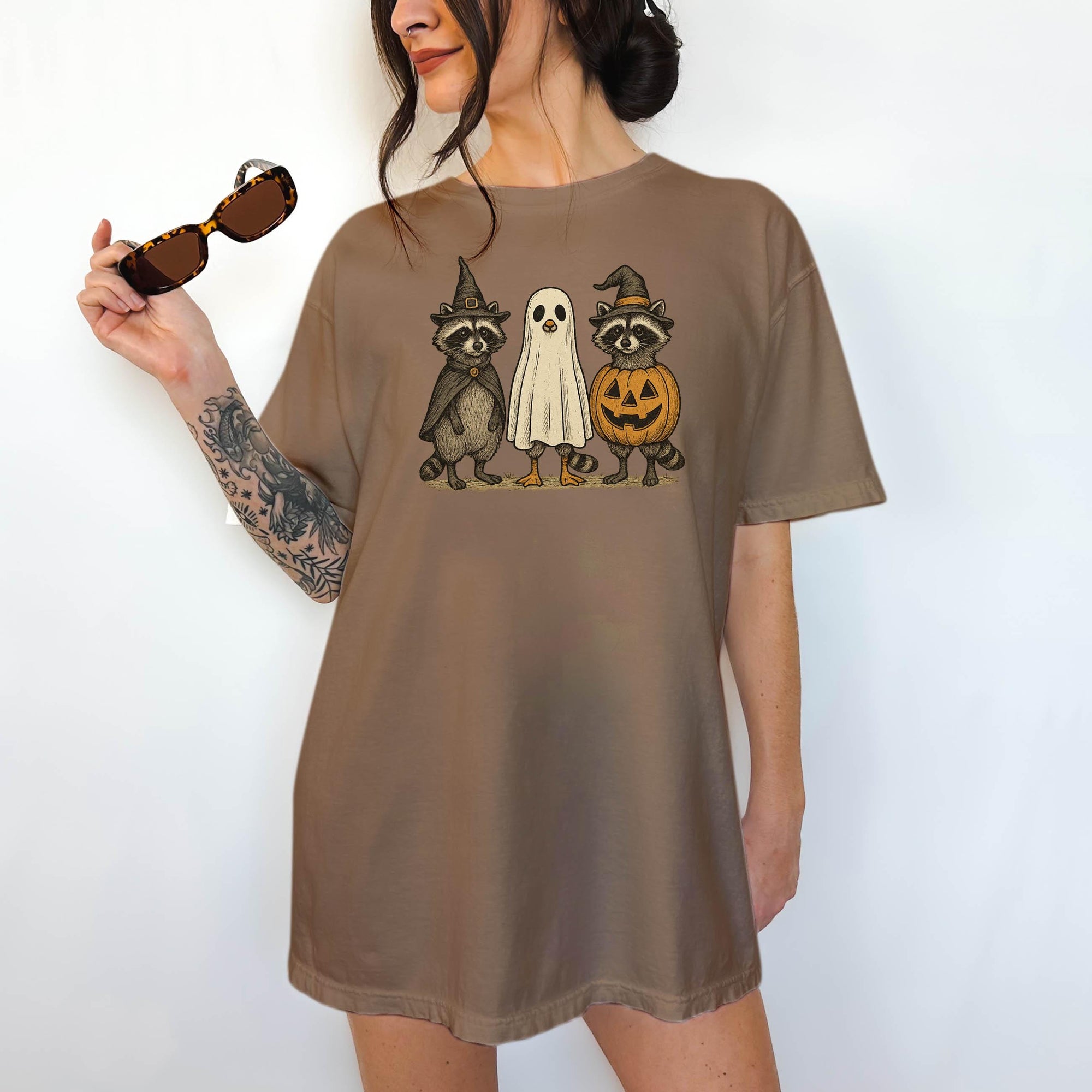 Cutie Ghostie Friends - Comfort Colors T-shirt, Funny Shirt, Dark Humor