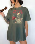Staying Alive - Comfort Colors T-shirt, Funny Shirt, Dark Humor
