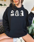 Ghost Cats - Crewneck Sweatshirt or Hoodie