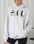 Ghost Cats - Crewneck Sweatshirt or Hoodie