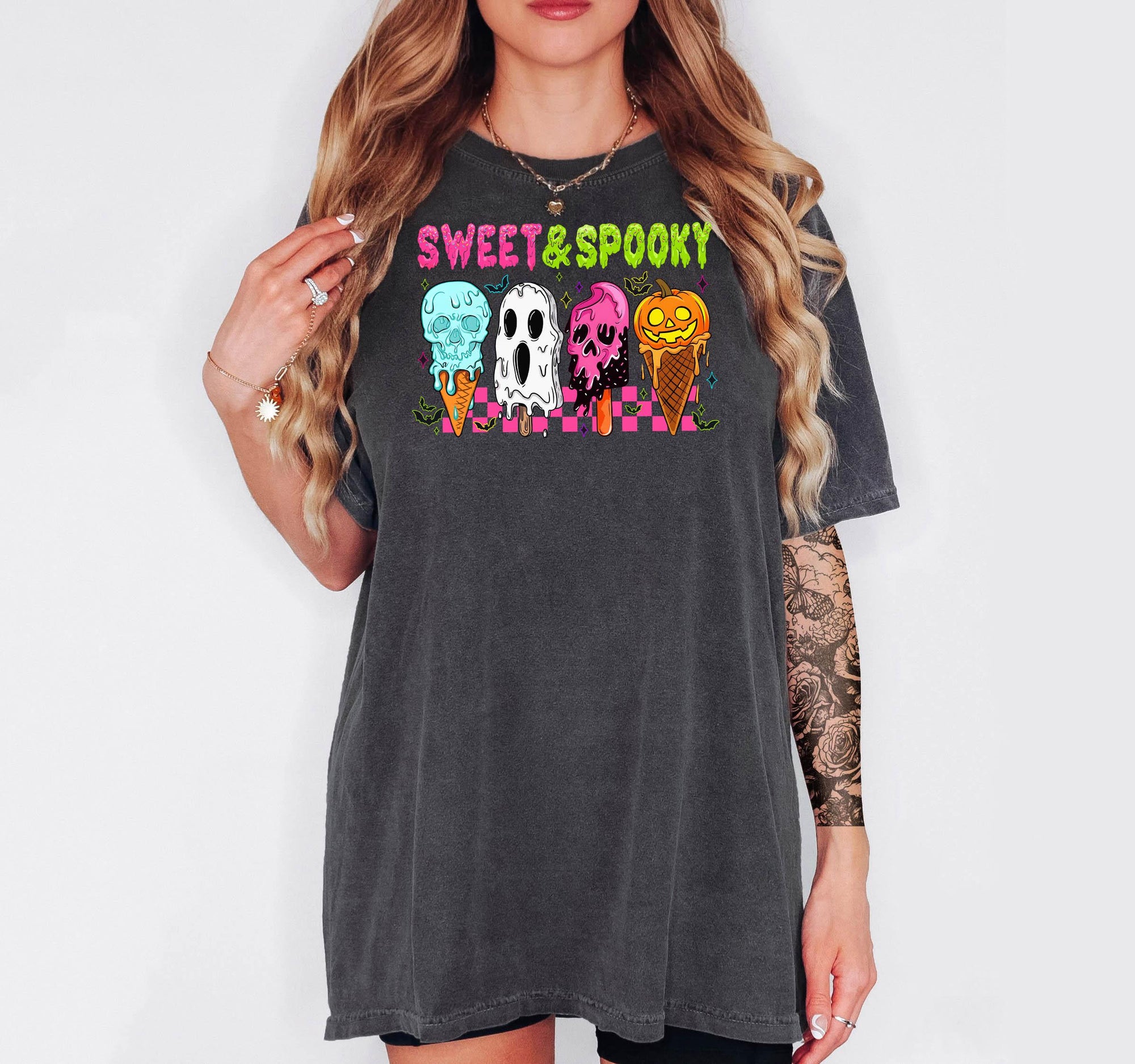 Sweet and Spooky - Comfort Colors T-shirt, Funny Shirt, Dark Humor