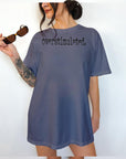 Overstimulated - Comfort Colors T-shirt, Funny Shirt, Dark Humor