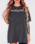 Overstimulated - Comfort Colors T-shirt, Funny Shirt, Dark Humor