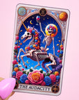 The Audacity Vinyl Tarot Card Sticker - Vinyl Water Resistant Sticker, Laptop Sticker, Phone Sticker, Water Bottle Sticker, Cute Decal