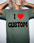Custom Comfort Colors Tee | Personalized Text Shirt | Custom Logo T-Shirt | Group Gift Shirt | Small Business Merch | Custom Quote Tee
