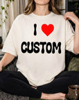 Custom Comfort Colors Tee | Personalized Text Shirt | Custom Logo T-Shirt | Group Gift Shirt | Small Business Merch | Custom Quote Tee
