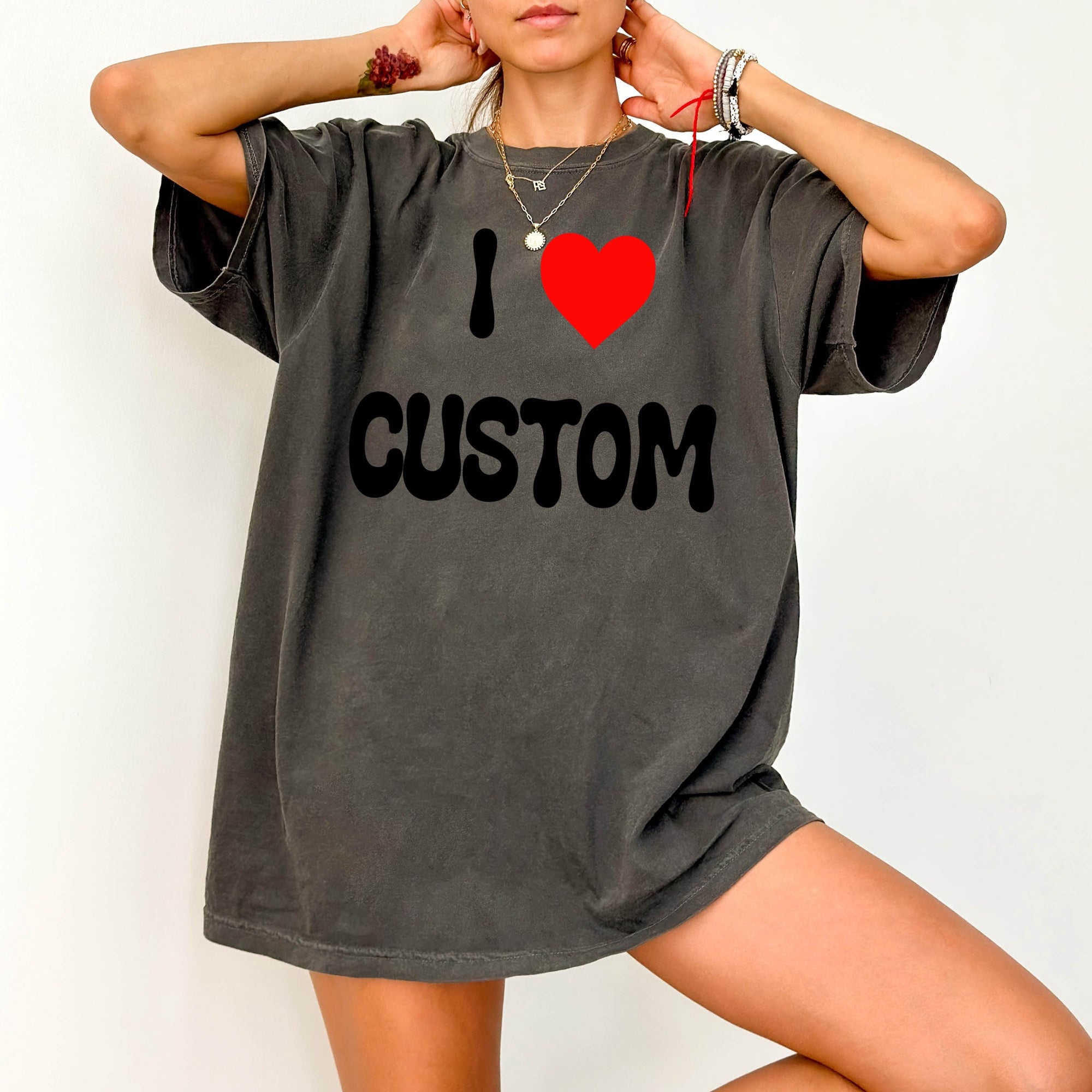 Custom Comfort Colors Tee | Personalized Text Shirt | Custom Logo T-Shirt | Group Gift Shirt | Small Business Merch | Custom Quote Tee