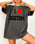 Custom Comfort Colors Tee | Personalized Text Shirt | Custom Logo T-Shirt | Group Gift Shirt | Small Business Merch | Custom Quote Tee