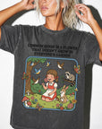 Common Sense Is A Flower Shirt Comfort Colors Graphic Tee, Sarcastic Quote Tee, Vintage Cottagecore T-Shirt, Funny Snarky Saying Shirt,