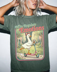 Off to Regulate Emotions Comfort Colors Shirt, Funny Goose Scooter Tee, Mental Health Awareness T-Shirt, Cute Silly Goose Shirt,