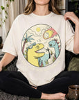 The Vibe Is In Shambles Shirt, Funny Dinosaur Meteor Tee, Sarcastic Meme T-Shirt, Retro Dino Graphic Shirt, Comfort Colors Graphic Tee
