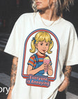 Everyone Is Annoying Comfort Colors Graphic Tee, Retro Milkshake Shirt, Sarcastic Funny Tee, Vintage 70s Style Shirt