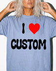 Custom Comfort Colors Tee | Personalized Text Shirt | Custom Logo T-Shirt | Group Gift Shirt | Small Business Merch | Custom Quote Tee