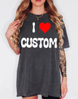Custom Comfort Colors Tee | Personalized Text Shirt | Custom Logo T-Shirt | Group Gift Shirt | Small Business Merch | Custom Quote Tee