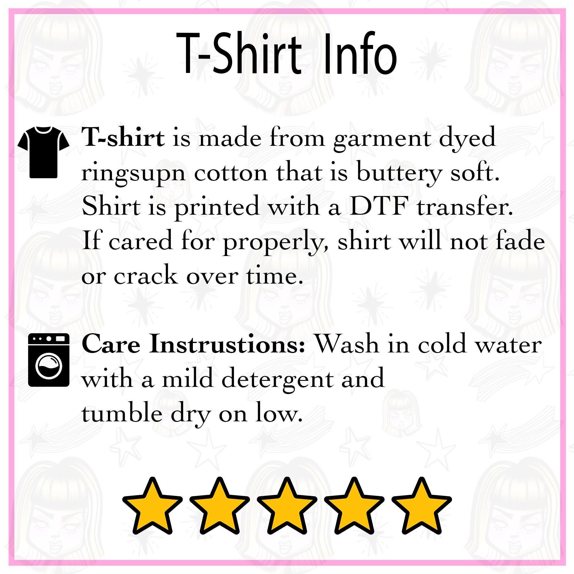 T-shirt Info