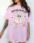 Don't Be A Punk Ass Bitch Shirt, Funny Furby Graphic Tee, Sarcastic Y2K T-Shirt, Adult Humor Retro Shirt, Comfort Colors Tee