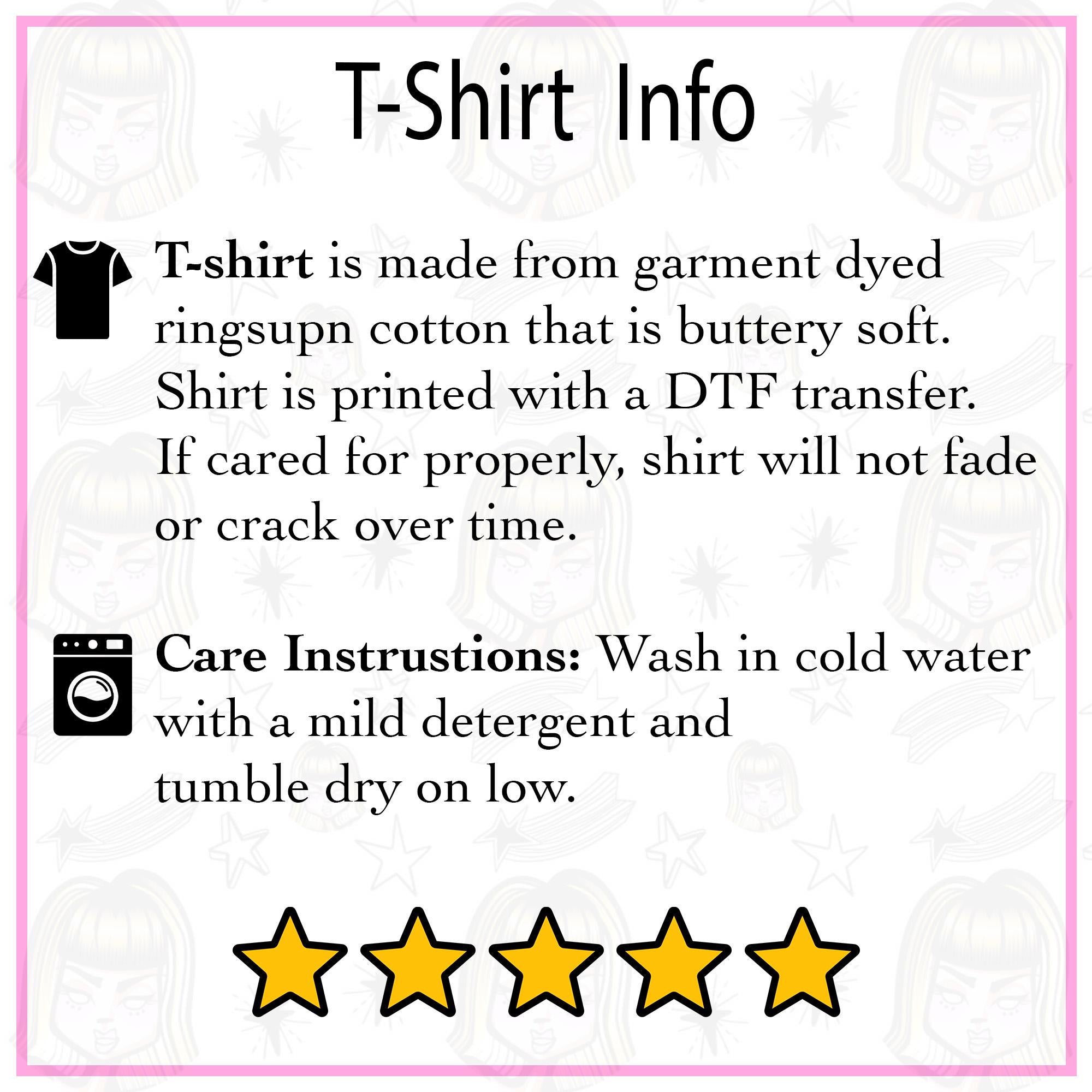 T-shirt Info