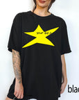 Motivational Star Comfort Colors Graphic Tee, Your Did It Shirt, Funny Ironic Meme Tee, Y2K Doodle Star Shirt, Trendy Sarcastic Gift